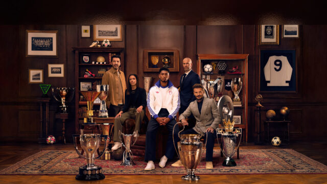 Professional Football Icons in a Trophy Room Desktop Wallpaper