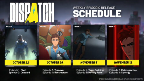 Dispatch Weekly Episodic Release Schedule Desktop Wallpaper
