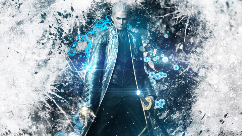 Vergil from Devil May Cry Character 4K Wallpaper