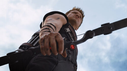 Hawkeye Archer Low Angle View 4K Wallpaper