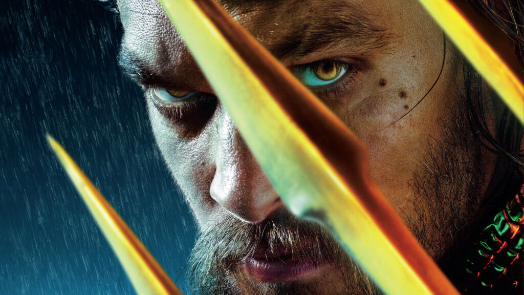 Jason Momoa as Aquaman Close-up 4K Desktop Wallpaper