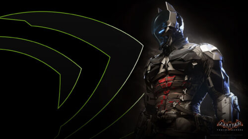 Arkham Knight NVIDIA Branding Desktop Wallpaper