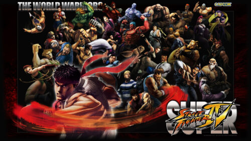 Super Street Fighter IV Character Cast Desktop Wallpaper