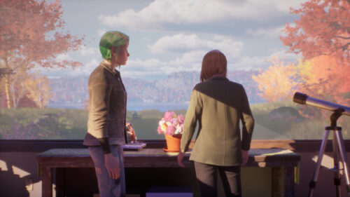 Life is Strange Alex and Steph Reunion Desktop Wallpaper