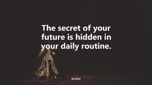 Motivational Quote by Mike Murdock Desktop Wallpaper