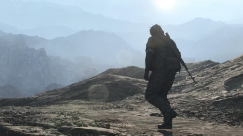 Venom Snake Walking Through The Mountains 4K Wallpaper