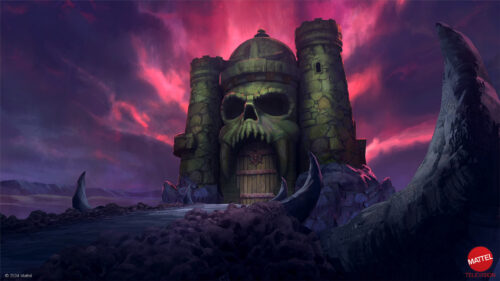Castle Grayskull Fantasy Fortress Desktop Wallpaper