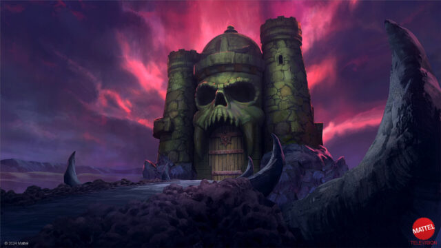 Castle Grayskull Fantasy Fortress Desktop Wallpaper