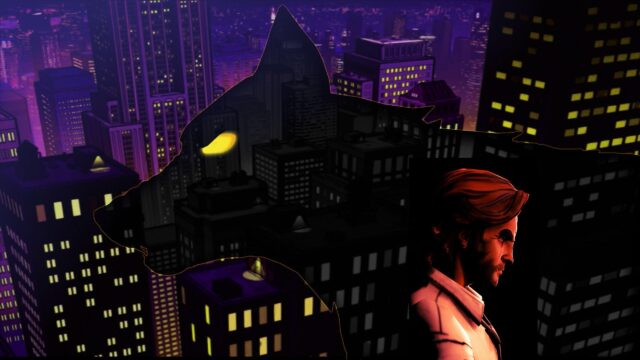 Bigby Wolf Cinematic Noir Desktop Wallpaper