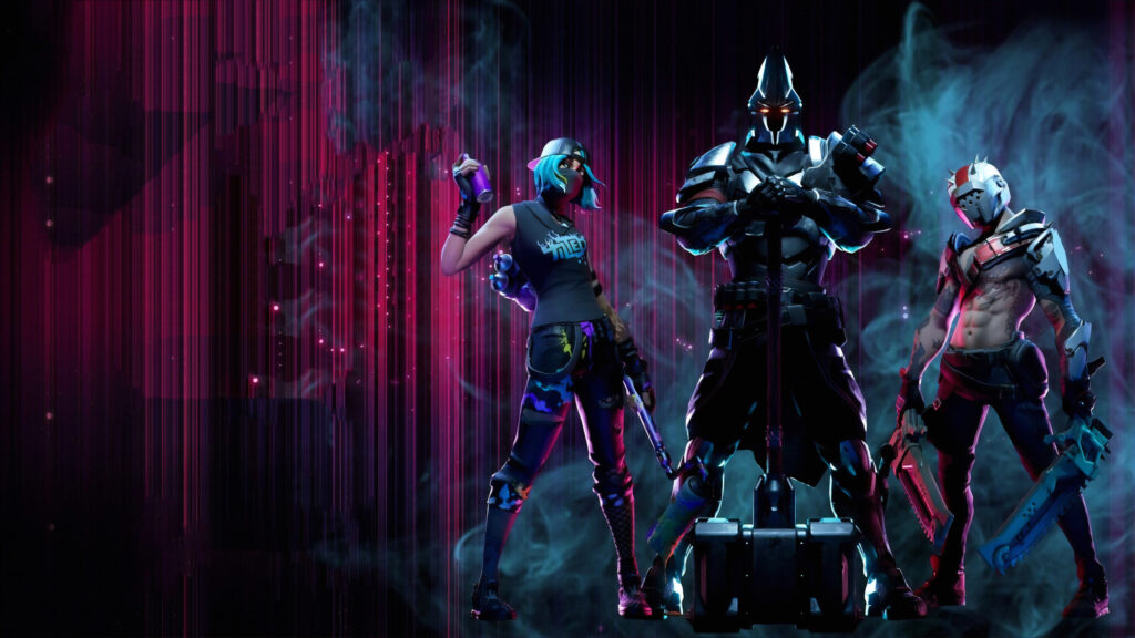 Fortnite Warriors Digital Art Desktop Wallpaper