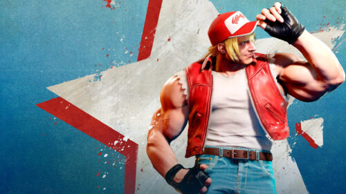 Terry Bogard Fatal Fury Character Art Desktop Wallpaper