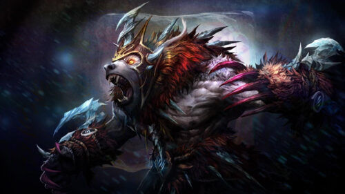 Ursa Warrior Dota 2 Ferocious Combat Beast Desktop Wallpaper