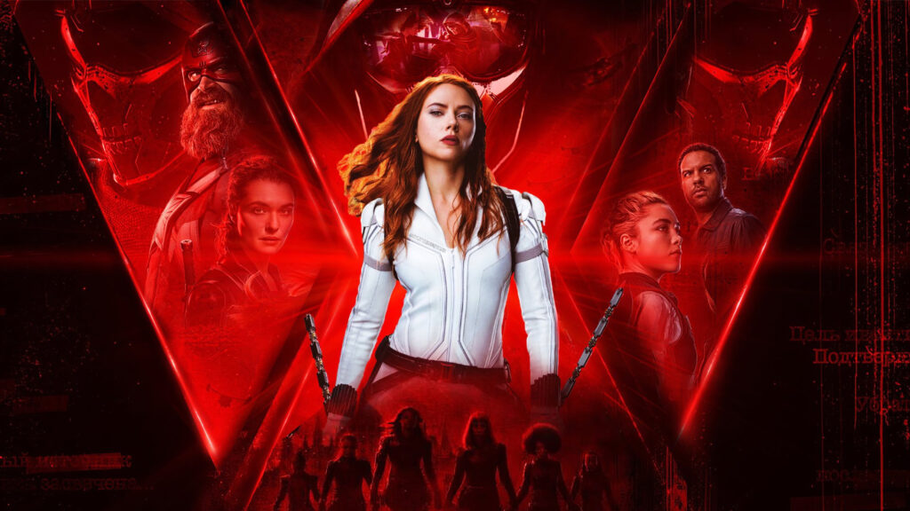 Black Widow Movie 4K Desktop Wallpaper