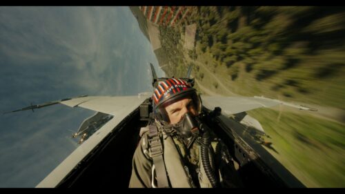 Tom Cruise in Top Gun Maverick Cockpit 4K Desktop Wallpaper