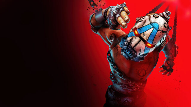 Borderlands Psycho Mask Character 4K Desktop Wallpaper