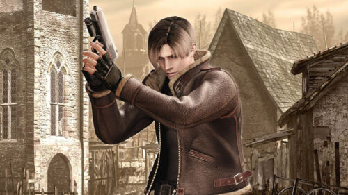 Resident Evil 4 Leon S. Kennedy 4K Desktop Wallpaper