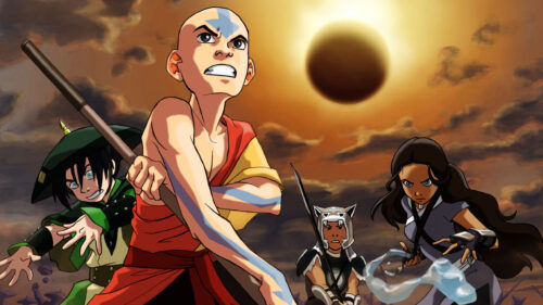 Team Avatar During the Day of Black Sun Desktop Wallpaper