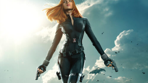 Black Widow Scarlett Johansson Action Movie 4K Wallpaper
