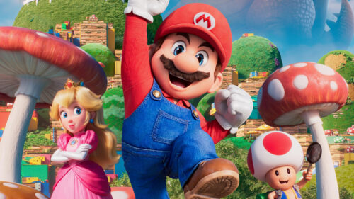 Super Mario Bros Movie Characters Desktop Wallpaper