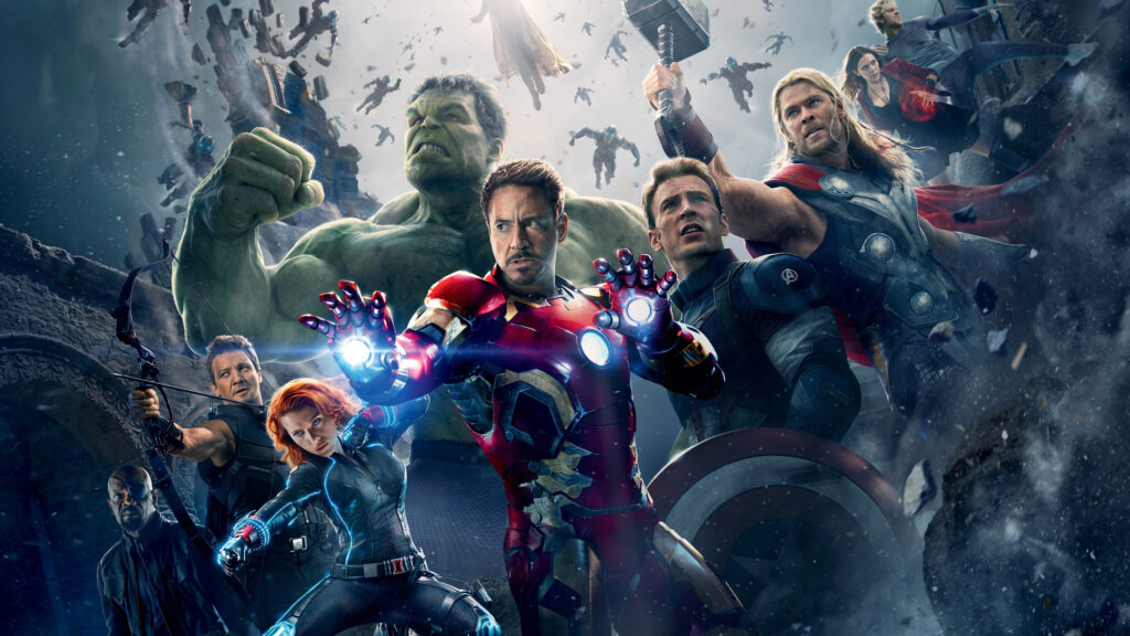 The Avengers Age of Ultron Heroes Team 4K Desktop Wallpaper