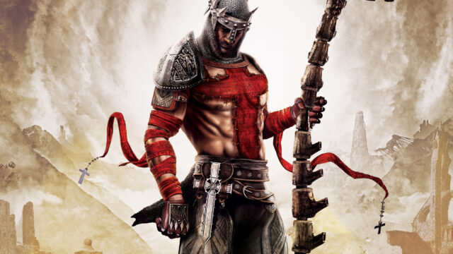Dante Alighieri Holding a Holy Scythe 4K Desktop Wallpaper