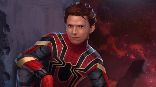 Spider-Man Tom Holland Integrated Suit 4K Desktop Wallpaper