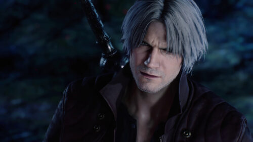 Dante Devil May Cry 5 Face Close-up 4K Desktop Wallpaper