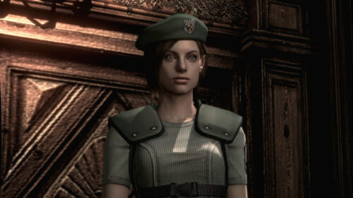 Jill Valentine S.T.A.R.S. Uniform Resident Evil HD Desktop Wallpaper