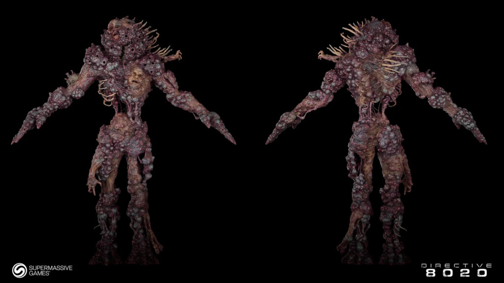Terrifying Mutant Creature Horror Game 4K Wallpaper