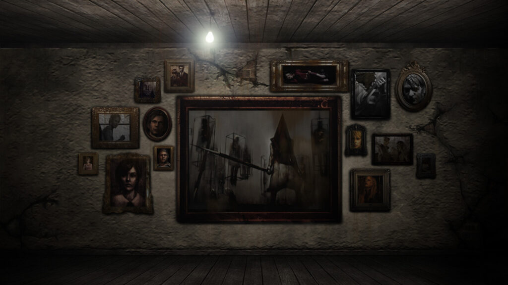Dark Horror Theme Room Wall Gallery 4K Wallpaper