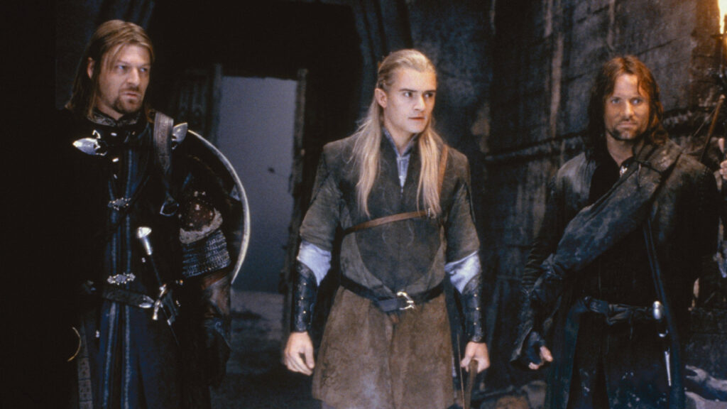 Boromir, Legolas, and Aragorn Lord of the Rings Desktop Wallpaper