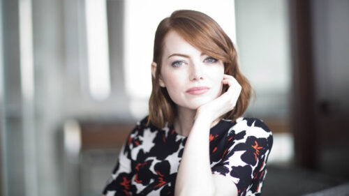 Emma Stone Portrait High Quality Desktop Wallpaper