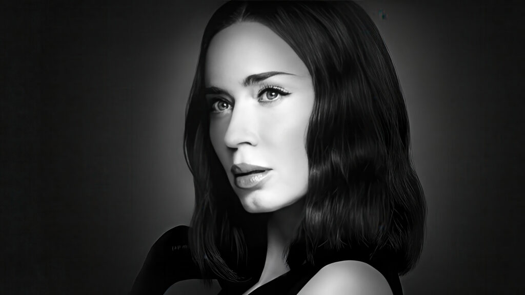 Emily Blunt Portrait High Resolution Desktop Wallpaper