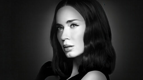 Emily Blunt Portrait High Resolution Desktop Wallpaper