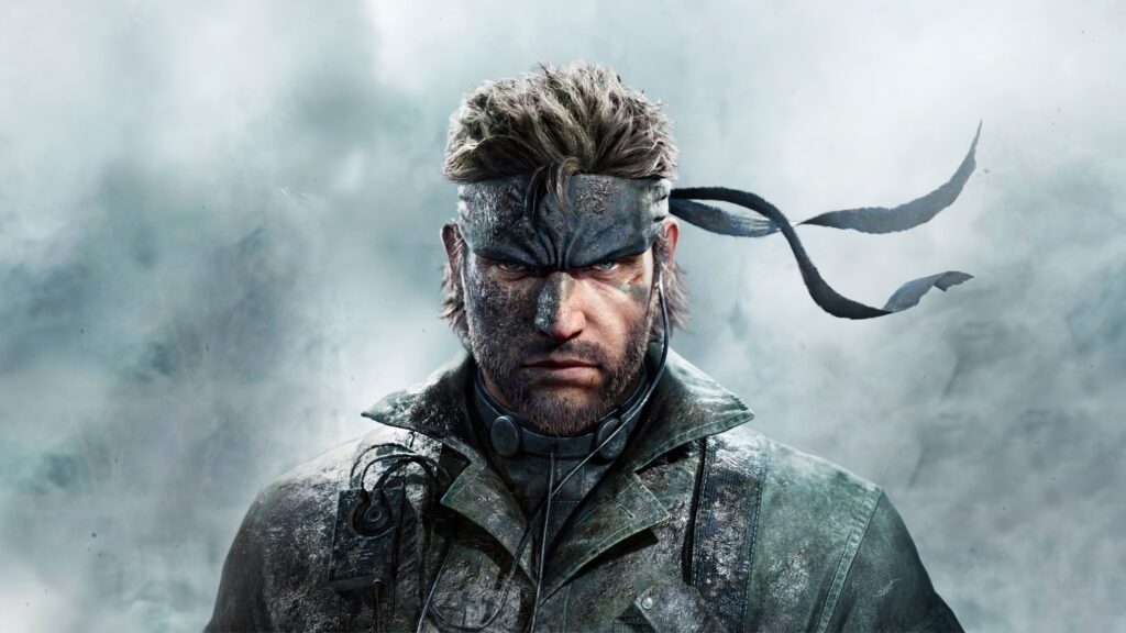Solid Snake Portrait Action Game Desktop Wallpaper