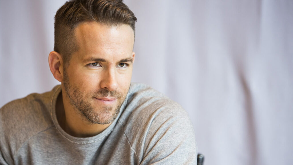 Ryan Reynolds Portrait High Quality Desktop Wallpaper