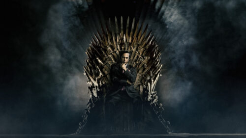 Saul Goodman on the Iron Throne Desktop Wallpaper