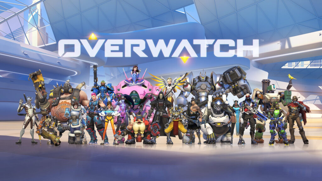 Overwatch Character Lineup Desktop Wallpaper