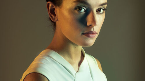 Portrait of a Woman Cinematic Lighting 4K Desktop Wallpaper