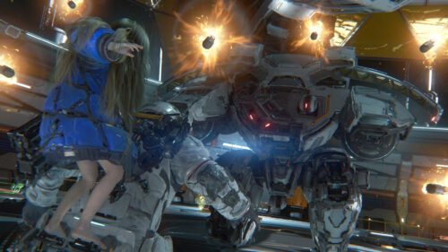 Pragmata Sci-Fi Action Battle 4K Desktop Wallpaper