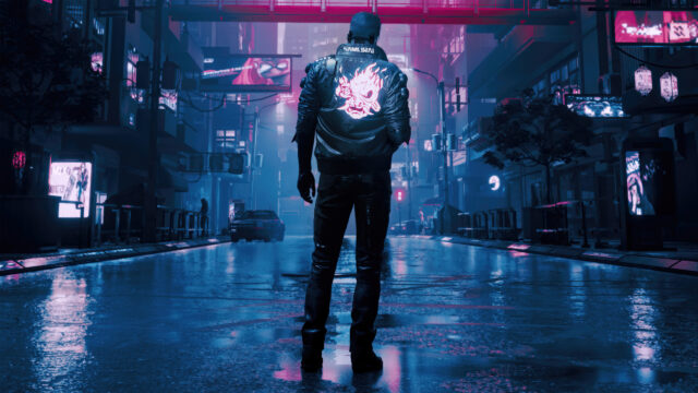 Cyberpunk Street Nocturnal Urban Aesthetic Desktop Wallpaper