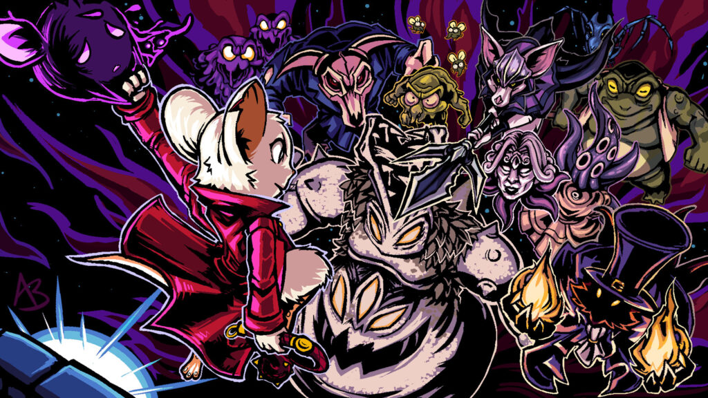 Animated Fantasy Action Desktop Wallpaper
