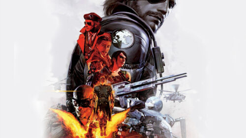 Metal Gear Solid V The Phantom Pain Key Art Desktop Wallpaper
