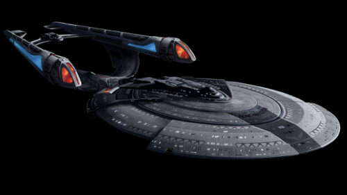 U.S.S. Aventine Vesta-Class Starship 4K Desktop Wallpaper