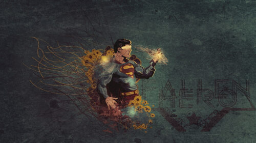 Abstract Superman Superhero Artwork Desktop Wallpaper