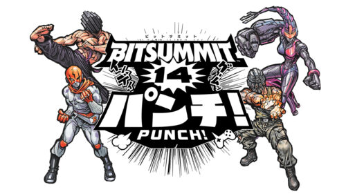 BitSummit 14 Punch Comic Style Desktop Wallpaper