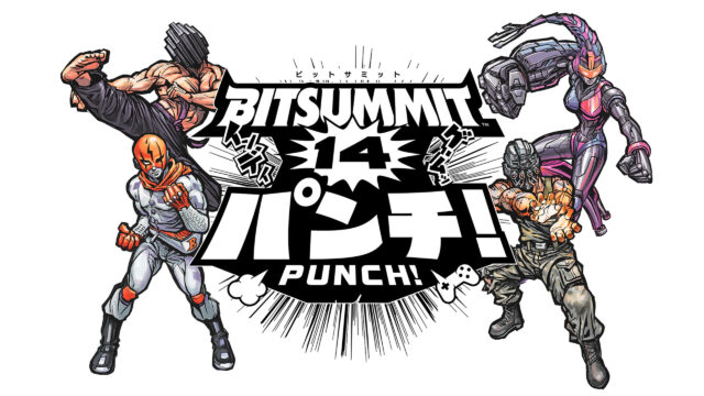BitSummit 14 Punch Comic Style Desktop Wallpaper