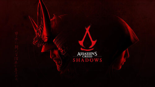 Assassin’s Creed Shadows Dual Protagonist Minimalist Desktop Wallpaper