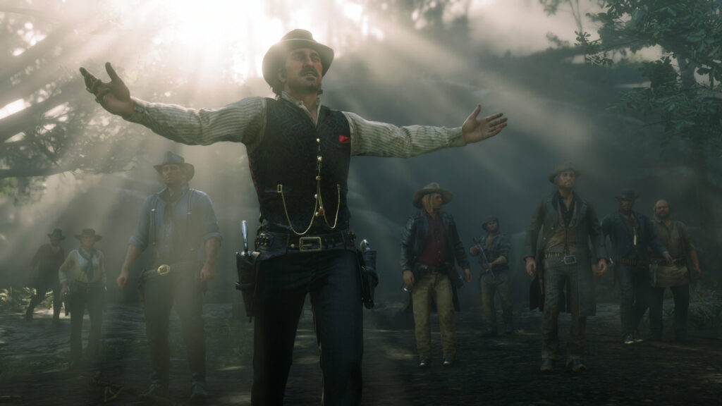 Dutch van der Linde and the Van der Linde Gang Desktop Wallpaper
