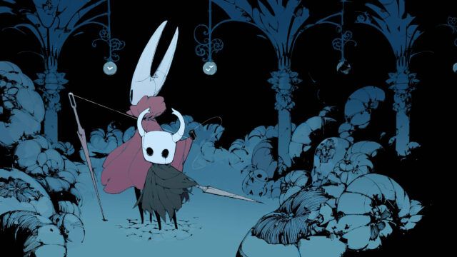Hollow Knight Video Game Themed Fan Art Desktop Wallpaper